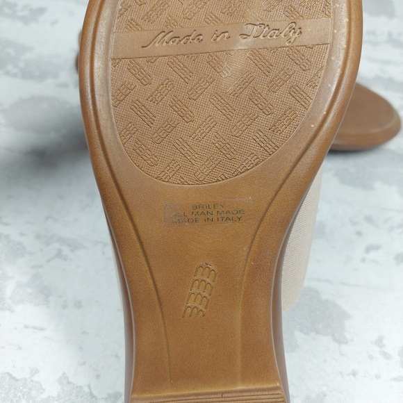 NEW Italian Shoemakers Brown Tan Casual Thong Flat Summer Sandals H258 - Picture 9 of 13